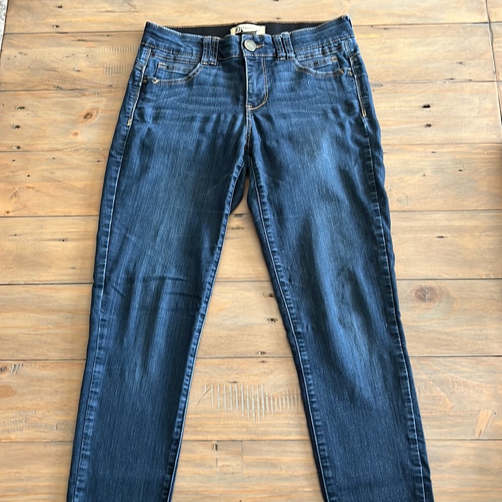 Democracy “Ab” technology dark blue jeans size 8